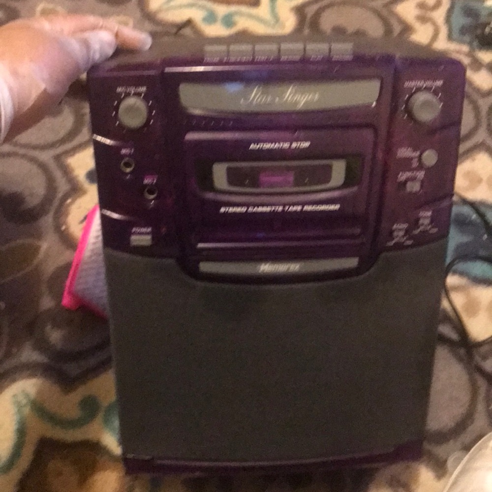 memorex stereo cassette tape recorder